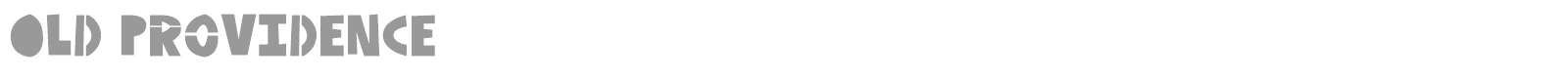 Old Providence font preview